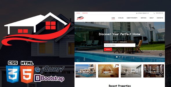 Real Estate Agency - Property HTML5 Reponsive
           TFx Evelyn Dee