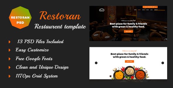 Restoran Hotel and Restaurant  PSD Template
           TFx Skenandoa Johnathan
