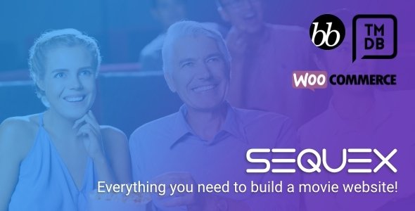 Sequex - WordPress Movie Database Theme
           TFx Terell Clem