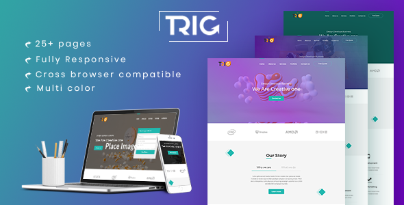 Trig - One Page Agency Landing Page
           TFx Bennett Sukarno