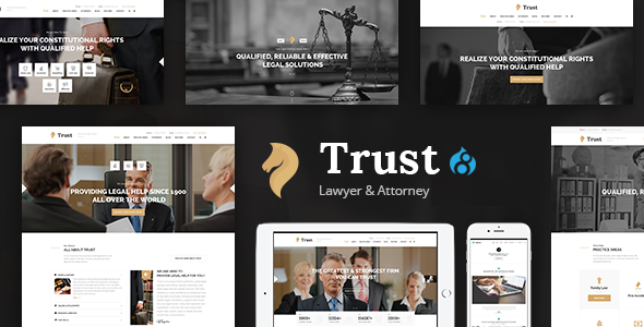 Trust - Lawyer & Attorney Business Drupal 8 Theme
           TFx Homer Garegin