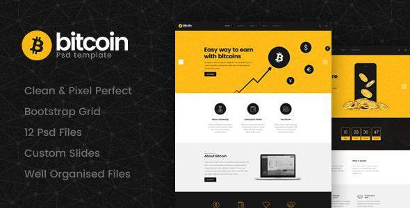 Bitcoin - Cryptocurrency Psd Template
           TFx Pace Jarvis
