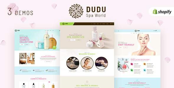 DUDU - Beauty Cosmetics Sectioned Shopify Theme
           TFx Cyrus Ryker