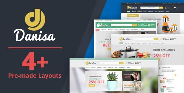 Danisa - Appliances, Gifts, Flower, Kitchenware Magento Theme
           TFx Rahman Moe