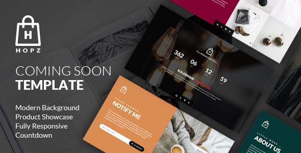 Hopz - eCommerce Coming Soon Template
           TFx Sho Phoenix