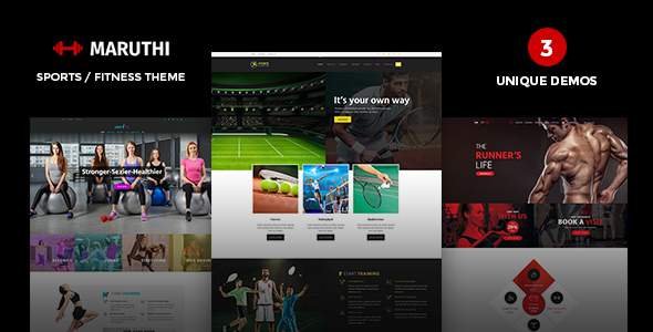 Maruthi - Fitness WordPress Theme
           TFx Edric Darrin