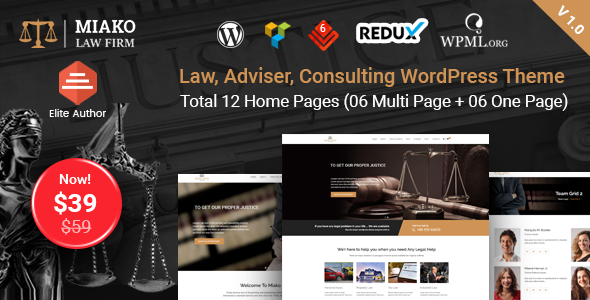 Miako - Lawyer & Law Firm WordPress Theme
           TFx Wally Zarathustra
