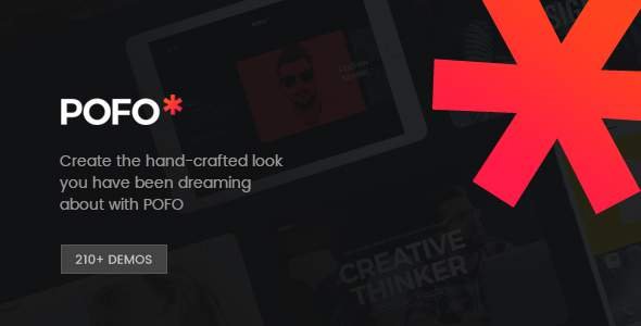 Pofo – Creative Portfolio and Blog WordPress Theme
           TFx Dominick Michael