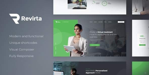 Revirta | Virtual Assistant WordPress Theme
           TFx Aurangzeb Matt