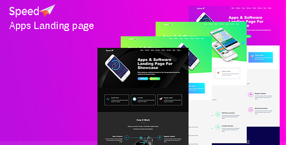 Speed – App Landing Page
           TFx Arn Jesse