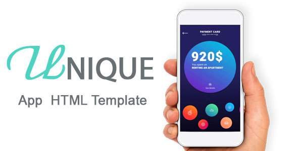 Unique - One Page App HTML5 Template
           TFx Douglas August