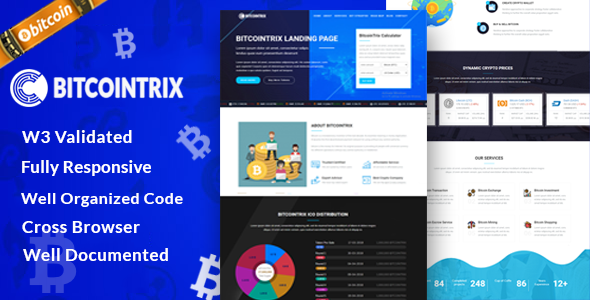 BitcoinTrix | Bitcoin and Cryptocurrency Landing Page
           TFx Tasunka Yancy