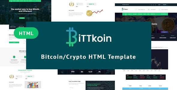 BittKoin - Crypto Currency HTML Template
           TFx Joshua Boghos