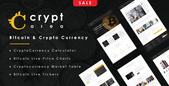 Cryptarea - Bitcoin And Crypto Currency HTML Template
           TFx Guntur Dexter