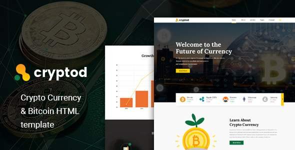 Cryptod - Crypto Currency & Bitcoin Template
           TFx Mordikai Milburn