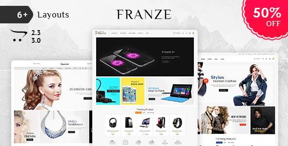 Franze - Opencart 3 Multi-Purpose Responsive Theme
           TFx Cassidy Jeptha