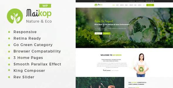 Maikop - Environment WordPress Theme
           TFx Rigby Mikey
