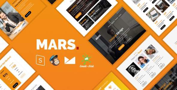 Mars Email - Responsive Email Template with MailChimp Editor, StampReady Builder & Online Composer
           TFx Lennard Goro
