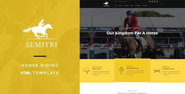 Semitri - Horse Riding HTML Template
           TFx Ripley Lon