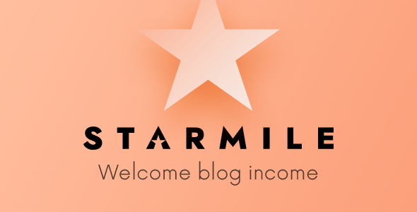 Starmile | Blog Monetization WordPress Theme
           TFx Shaun Wright