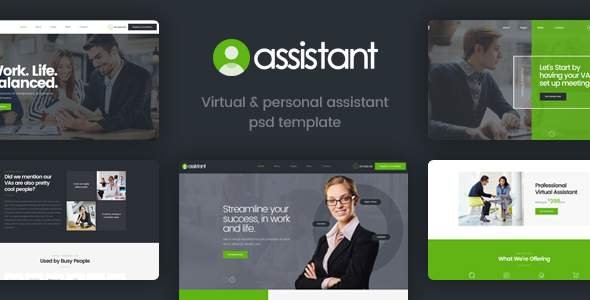 Assistant - Virtual and Personal Assistant Template
           TFx Caelan Lawrence