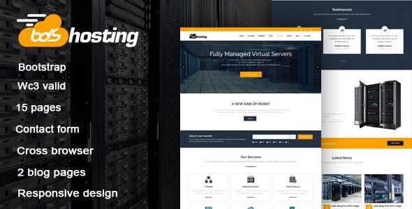 BDS ||Hosting Responsive HTML 5 Template
           TFx Korey Diggory