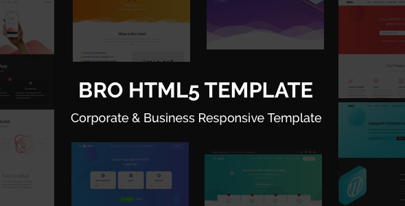 BRO - Corporate & Business Responsive Template
           TFx Richie Lutfi