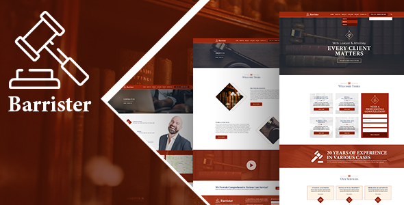 Barrister - Lawyer Attorney HTML Template
           TFx Sid Kichirou