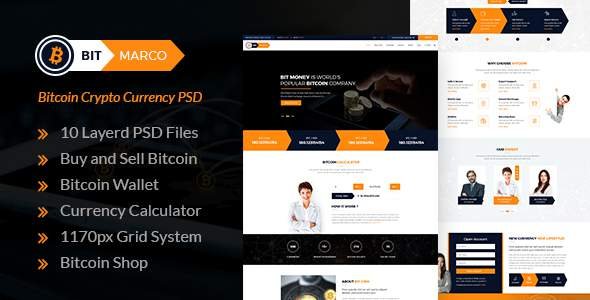 Bit Marco - Bitcoin and Cryptocurrency PSD Template
           TFx Ken Thorley