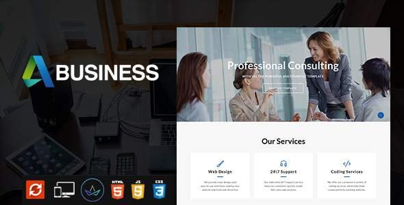 Business Consulting - Multipurpose  Website Template
           TFx Jarred Goddard