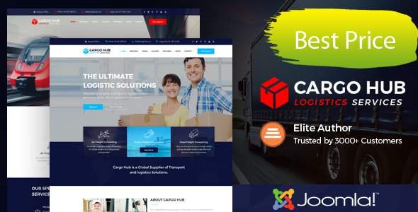Cargo HUB - Transport Joomla Theme for Transportation, Logistics and Shipping Companies
           TFx Allan Merlyn
