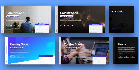 Coming Soon Page / Landing Page HTML Template
           TFx Zarathustra Osborne