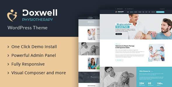 Doxwell : Physical Therapy WordPress Theme
           TFx Morty Bristol