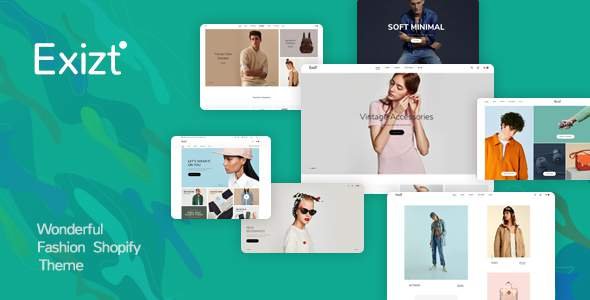 Exist - Drag & Drop  Responsive Shopify Theme
           TFx Cyan Waldo