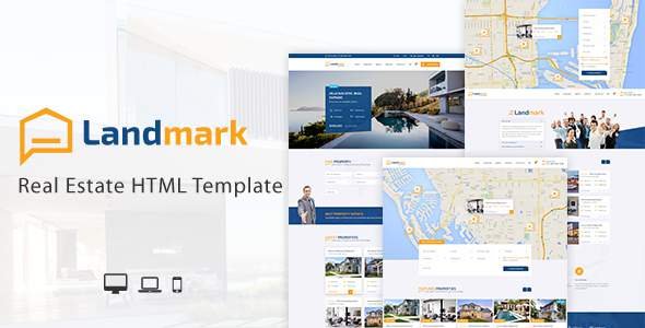 Landmark - Real Estate HTML Template
           TFx Zavier Benj