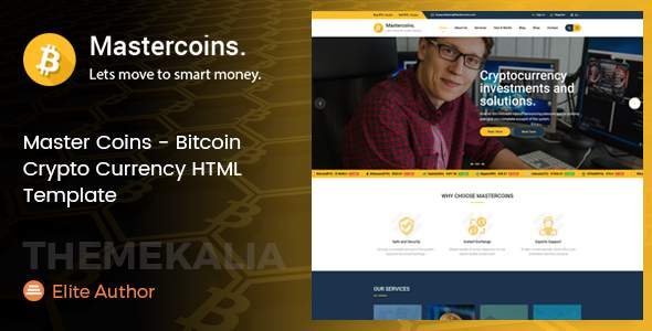 Master Coins - Bitcoin Crypto Currency HTML Template
           TFx Carson Timothy