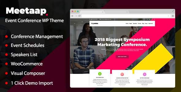 Meetaap - Event & Conference WordPress Theme
           TFx Surya Alpha