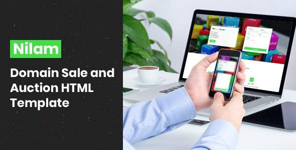 Nilam - Domain Sale and Auction HTML Template
           TFx Randell Braxton