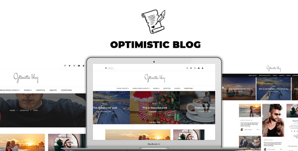 Optimistic Blog -Clean  HTML Blog Template
           TFx Darrin Norm