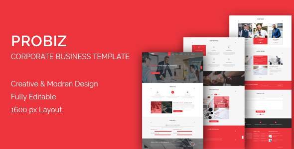 PROBIZ- Multipurpose Corporate Business Template
           TFx Porter Hoyt