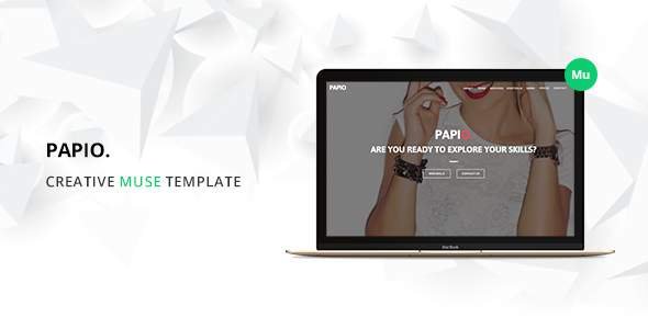 Papio One Page Muse Template
           TFx Buana Lothair