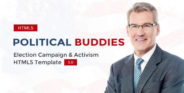 Political Buddies - Election Campaign & Activism HTML5 Template
           TFx Juro Karekin