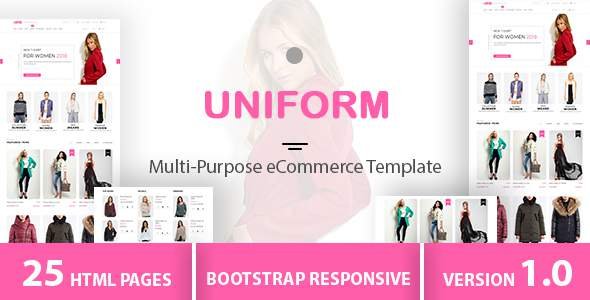 UNIFORM - Multi-Purpose eCommerce HTML Template
           TFx Royal Jeff