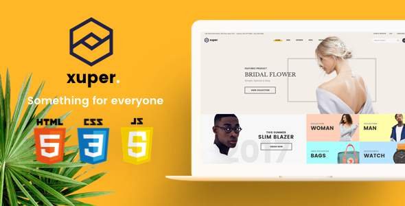 Xuper - eCommerce HTML5 Template
           TFx Korbin Youta