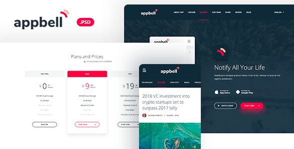 appbell - Apps Concept - .PSDs
           TFx Slade Vincent