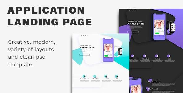 APPMICRON - PSD Application Landing Page
           TFx Israel Graham