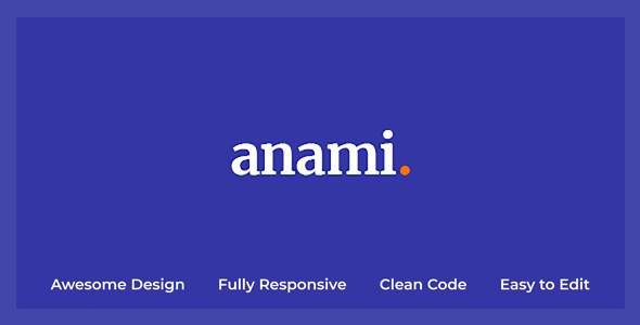 Anami - Creative Agency HTML Templates
           TFx Dominic Weston
