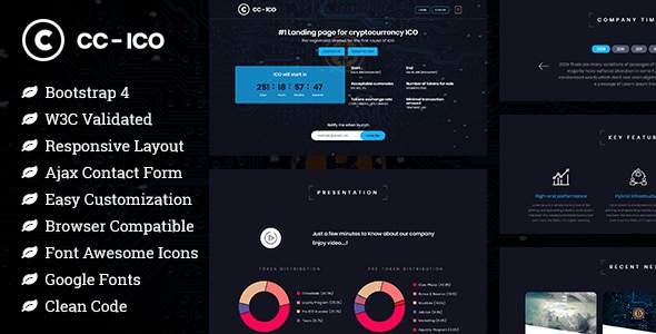 CCICO - Bitcoin and Cryptocurrency HTML Landing Page
           TFx Herbert Ferdy