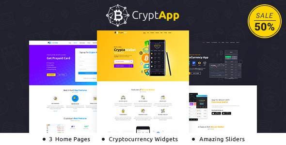 CryptApp - Cryptocurrency App Landing WP Theme
           TFx Troy Osborn