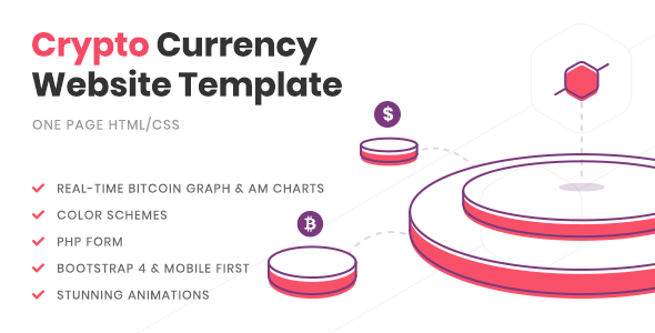CryptDojo - Crypto Currency ICO Startup One-Page Website Template
           TFx Shane Russ